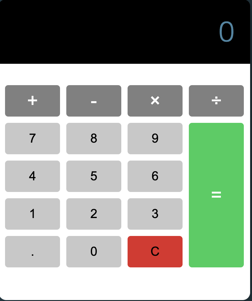 sim javascript calcualtor